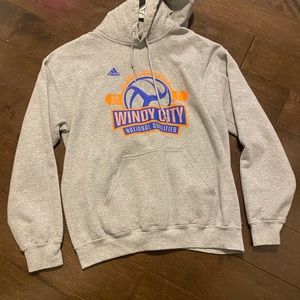 Grey volleyball hoodie I got from a tournament